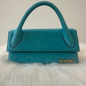 Le Chiquito Long Turquoise Bag